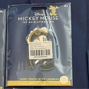 Walt Disney World 50th Anniversary Mickey Main Attraction Pin